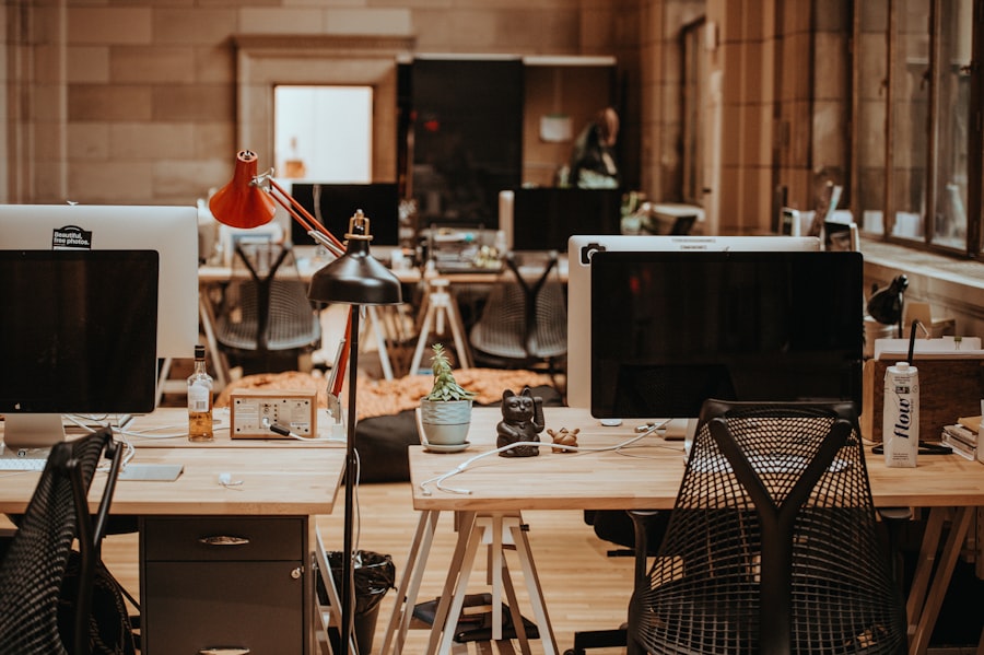 The CyberStrek team at work in the office